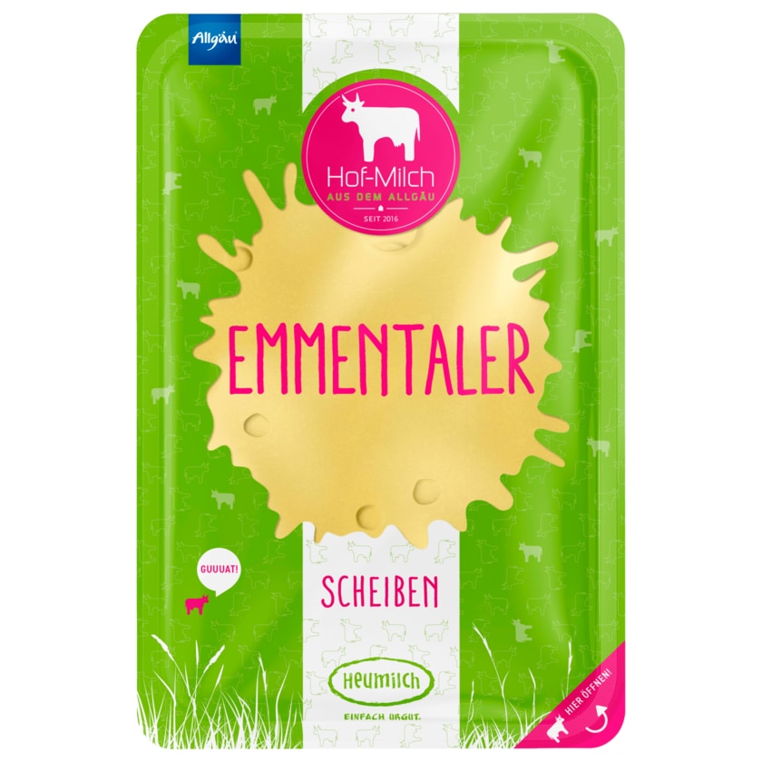 Allgäu Hof-Milch Emmentaler Heumilch 100g